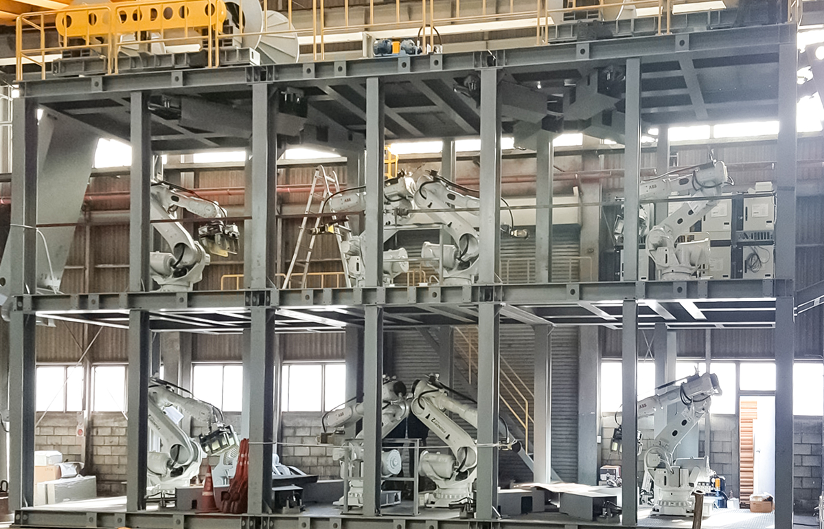 로봇 핸들링 설비